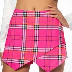 COLLEGIATE CLASS PRESIDENT SKORT -helmut shop collegiate class president skort pink multi 2 2