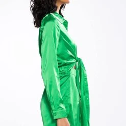 COME AGAIN ROMPER -helmut shop come again romper green 4 4