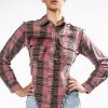 COOL AGAIN FLANNEL BLOUSE -helmut shop cool again flannel blouse multi 1 1