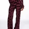 CRINKLE SATIN PALAZZO PANT -helmut shop crinkle satin palazzo pant dark purple 1 1