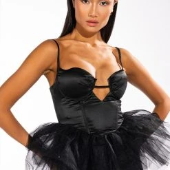 DARK ANGEL TULLE CORSET