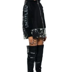 DEEP END OVERSIZED KNIT DETAILED SWEATSHIRT -helmut shop deep end oversized knit detailed sweatshirt multi 6 6 c1