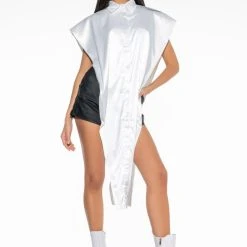 DESIRE MAXI BUTTON UP BLOUSE -helmut shop desire maxi button up blouse white 5 5