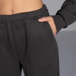 DEXTRA FRENCH TERRY JOGGER -helmut shop dextra french terry jogger charcoal grey 9 9