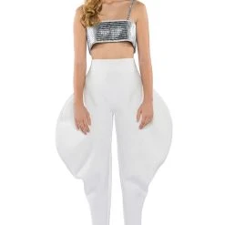 DISCO BALL MIRROR BRALETTE -helmut shop disco ball mirror bralette silver 7 7