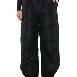 DOUBLE UP PUFFER PULL ON JOGGER -helmut shop double up puffer pull on jogger black 4 4