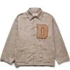 Dr. Collectors PEACE DR C UNIVERSITY JACKET -helmut shop drcollectorsPEACEJACKETBROWNMDC FW22 021 1