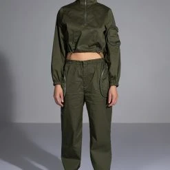 DYLAN PARACHUTE CARGO JOGGER -helmut shop dylan parachute cargo jogger olive 7 7