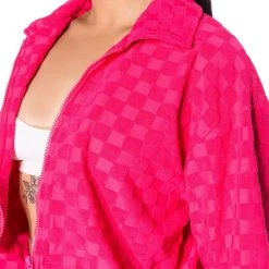 EASY DAYS ZIP UP JACKET 15 EASY DAYS ZIP UP JACKET -helmut shop easy days zip up jacket fuchsia 7 7