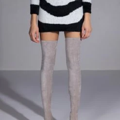 EASY DOES IT KNIT MINI SKIRT -helmut shop easy does it knit mini skirt black white 1 1