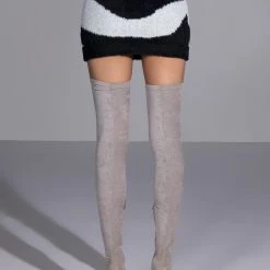 EASY DOES IT KNIT MINI SKIRT -helmut shop easy does it knit mini skirt black white 6 6