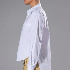 EASY POPLIN EVERYDAY BLOUSE -helmut shop easy poplin everyday blouse white 5 5 c1