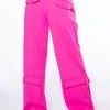 ELEVATED CARGO PANTS IN PINK -helmut shop elevated cargo pants pink 1 1