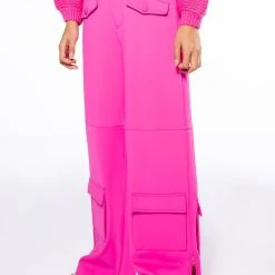 ELEVATED CARGO PANTS IN PINK -helmut shop elevated cargo pants pink 2 2