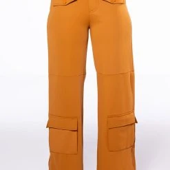 ELEVATED CARGO PANTS IN RUST -helmut shop elevated cargo pants rust 3 3