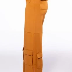 ELEVATED CARGO PANTS IN RUST -helmut shop elevated cargo pants rust 4 4