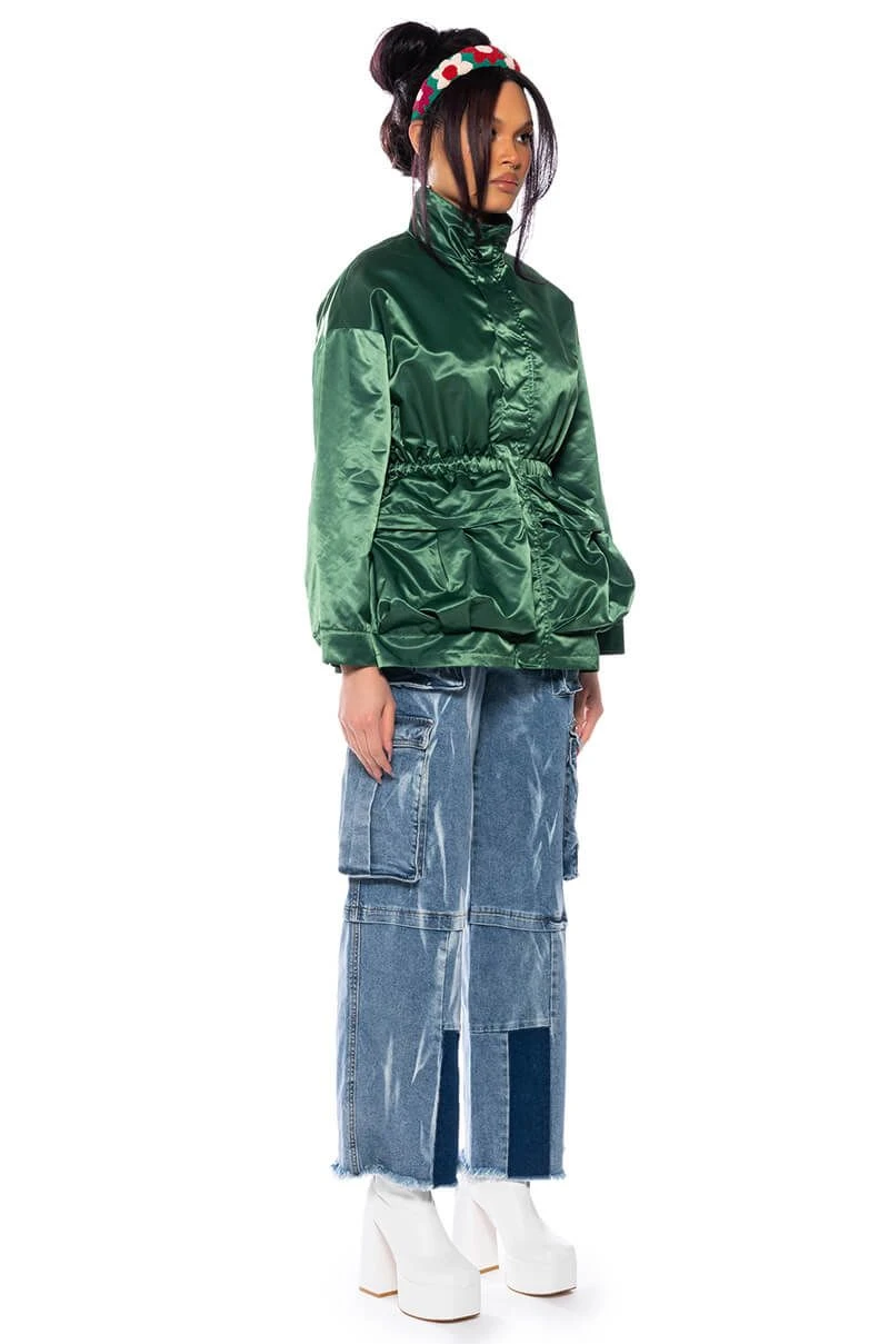 EMERALD CITY CINCHED NYLON JACKET 6 EMERALD CITY CINCHED NYLON JACKET - Image 4