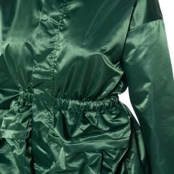 EMERALD CITY CINCHED NYLON JACKET 15 EMERALD CITY CINCHED NYLON JACKET -helmut shop emerald city cinched nylon jacket olive 7 7