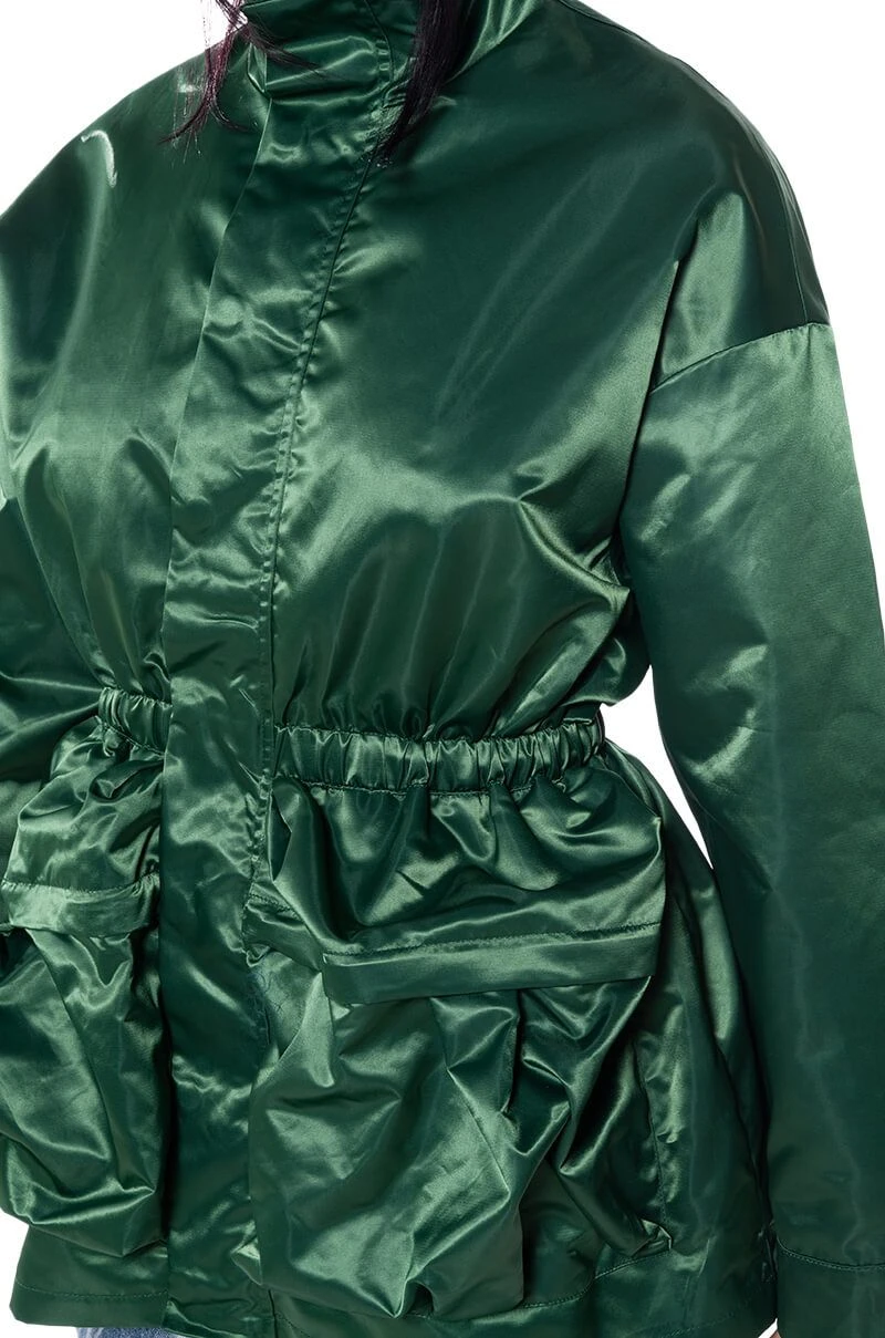 EMERALD CITY CINCHED NYLON JACKET 9 EMERALD CITY CINCHED NYLON JACKET - Image 7