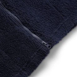 Engineered Garments HIGH MOCK KNIT VEST -helmut shop engineeredgarmentsHIGHMOCKKNITVESTNAVYMLN101 4