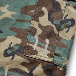 ERL WOVEN PRINTED CARGO PANTS -helmut shop erlPRINTEDCARGOPANTSWOVENGREENSERL05P010 3