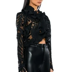 EVERY EVENT LACE BOLERO -helmut shop every event lace bolero black 2 2