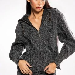 EVERYBODY BUT ME VEGAN LEATHER MINI SKIRT WITH 4 WAY STRETCH -helmut shop everybody but me vegan leather mini skirt black 3 3