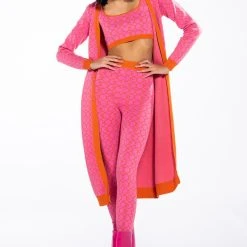 EVERYDAY KNIT BRALETTE -helmut shop everyday knit bralette pink multi 3 3