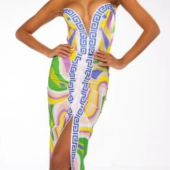 EVOLVE FRONT SLIT MIDI SKIRT -helmut shop evolve front slit midi skirt purple 2 2