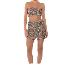 EYES ON ME TEXTURED TOP -helmut shop eyes on me textured top rose gold 2 2