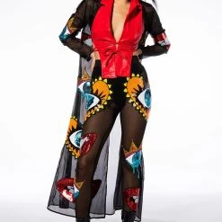 EYES WIDE SHUT SEQUIN MESH LEGGING -helmut shop eyes wide shut sequin mesh legging black multi 5 5