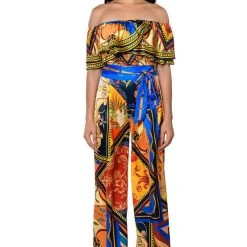 EZRA PRINTED OFF THE SHOULDER BLOUSE 9 EZRA PRINTED OFF THE SHOULDER BLOUSE -helmut shop ezra printed off the shoulder blouse multi 2 2