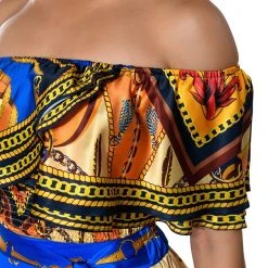 EZRA PRINTED OFF THE SHOULDER BLOUSE 13 EZRA PRINTED OFF THE SHOULDER BLOUSE -helmut shop ezra printed off the shoulder blouse multi 6 6