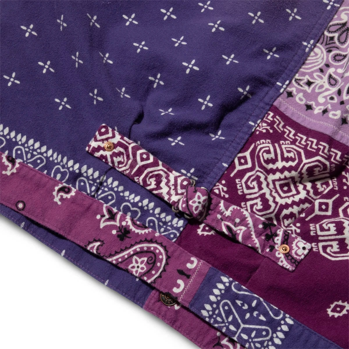 KAPITAL FLANNEL REVERSIBLE BANDANA 1ST JACKET 10 KAPITAL FLANNEL REVERSIBLE BANDANA 1ST JACKET - Image 8