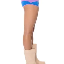 FAR OUT KNIT HOT PANTS -helmut shop far out knit hot pants blue multi 7 7