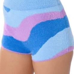 FAR OUT KNIT HOT PANTS -helmut shop far out knit hot pants blue multi 9 9