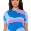 FAR OUT SHORT SLEEVE SWEATER