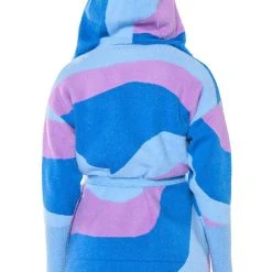 FAR OUT TIE CARDIGAN -helmut shop far out tie cardigan blue multi 7 7