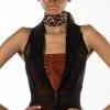 FASHION HEIST MESH CORSET VEST -helmut shop fashion heist mesh corset vest black 1 1
