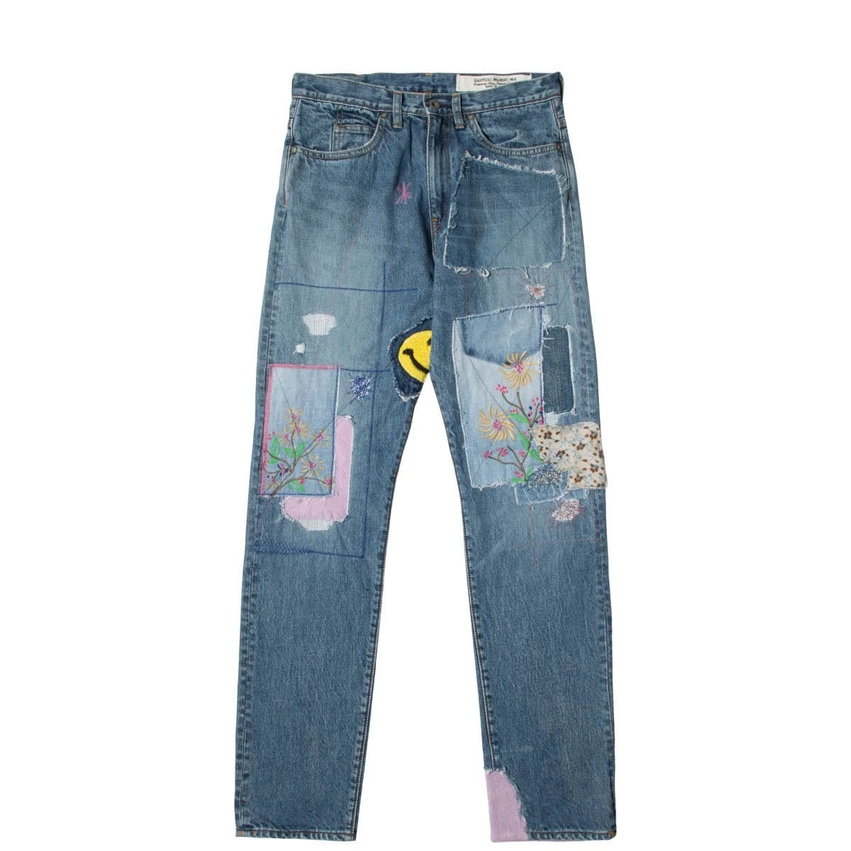 KAPITAL 14OZ DENIM 5P OKABILLY (GYPSY PATCH REMAKE) 3 KAPITAL 14OZ DENIM 5P OKABILLY (GYPSY PATCH REMAKE)
