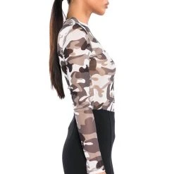 FIND ME CAMO MESH BODYSUIT -helmut shop find me camo mesh bodysuit black white 5 5
