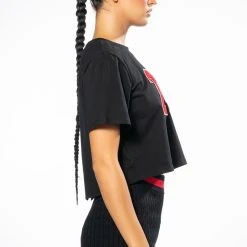 FLAUNT IT OPEN BACK T SHIRT 14 FLAUNT IT OPEN BACK T SHIRT -helmut shop flaunt it open back t shirt black 5 5