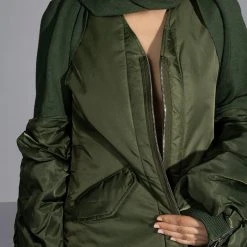 FLIP THE SCRIPT REVERSIBLE NYLON COMBAT VEST -helmut shop flip the script reversible nylon combat vest olive 12 12