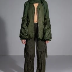 FLIP THE SCRIPT REVERSIBLE NYLON COMBAT VEST -helmut shop flip the script reversible nylon combat vest olive 2 2