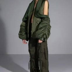 FLIP THE SCRIPT REVERSIBLE NYLON COMBAT VEST -helmut shop flip the script reversible nylon combat vest olive 5 5