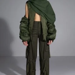 FLIP THE SCRIPT REVERSIBLE NYLON COMBAT VEST -helmut shop flip the script reversible nylon combat vest olive 6 6