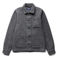 Fred Perry MIE HERRINGBONE OVERSHIRT