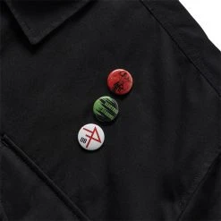 Fred Perry X RAF SIMONS MILITARY JACKET -helmut shop fredperryMILITARYJACKETBLACKMSJ4222 4