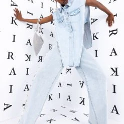 FROM ANY ANGLE LIGHT WASH ANGLED DENIM VEST 19 FROM ANY ANGLE LIGHT WASH ANGLED DENIM VEST -helmut shop from any angle light wash angled denim vest light blue denim 6 6 c1