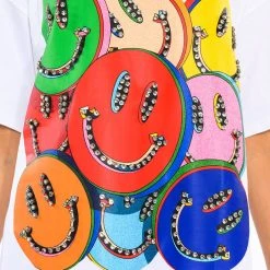 FUN FOR YOU T SHIRT 15 FUN FOR YOU T SHIRT -helmut shop fun for you t shirt white multi 7 7